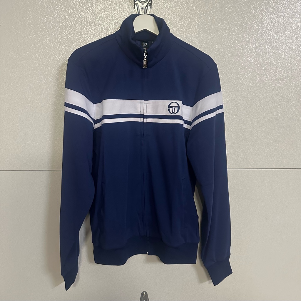 Sergio Tacchini Navy Jacketsuit